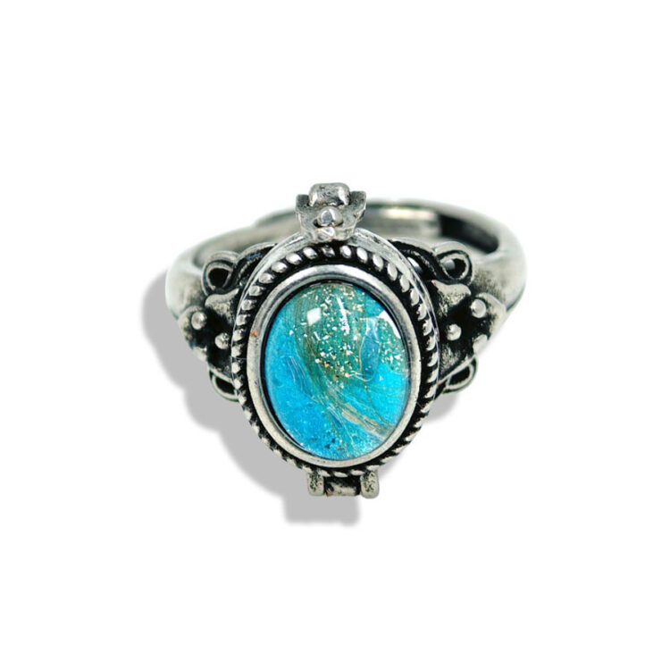 Vintage Rotating Keepsake Ring - 图片 4