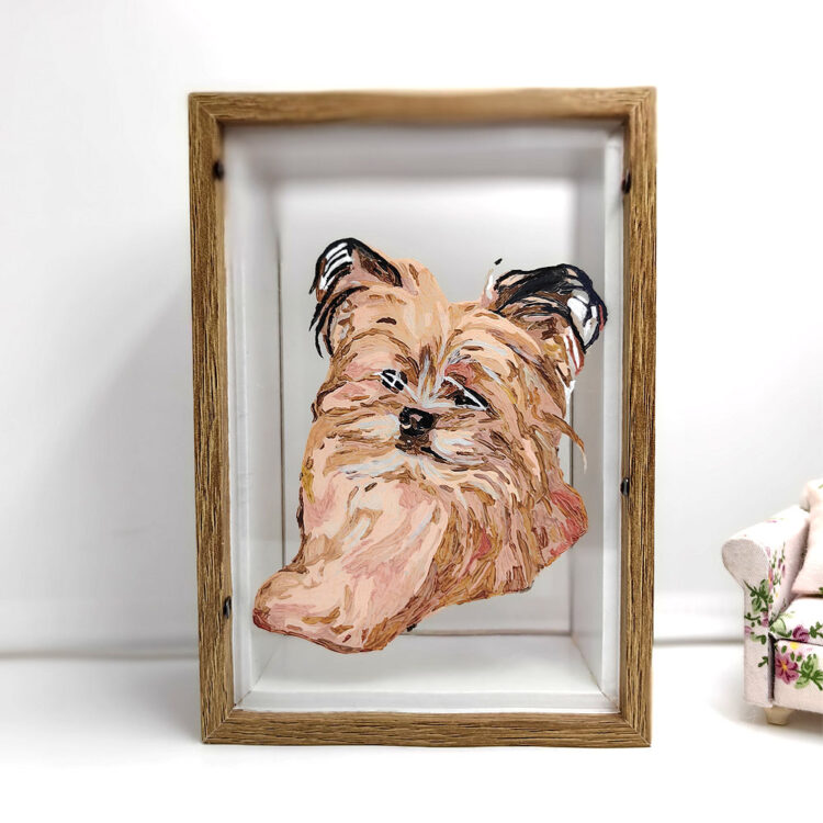 3D Acrylic Pet Portrait Frame - 图片 2